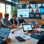 découvrez comment la formation aux outils collaboratifs améliore l'efficacité et la fluidité du travail hybride, favorisant la collaboration à distance et en présentiel.