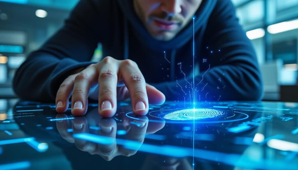 découvrez comment la biométrie révolutionne la sécurité en remplaçant les mots de passe high-tech classiques par des solutions plus sûres et innovantes.