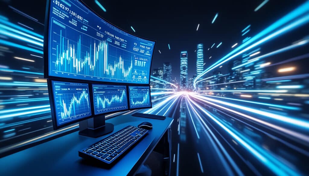 découvrez comment le trading haute fréquence utilise des algorithmes rapides pour maximiser les performances sur les marchés financiers.