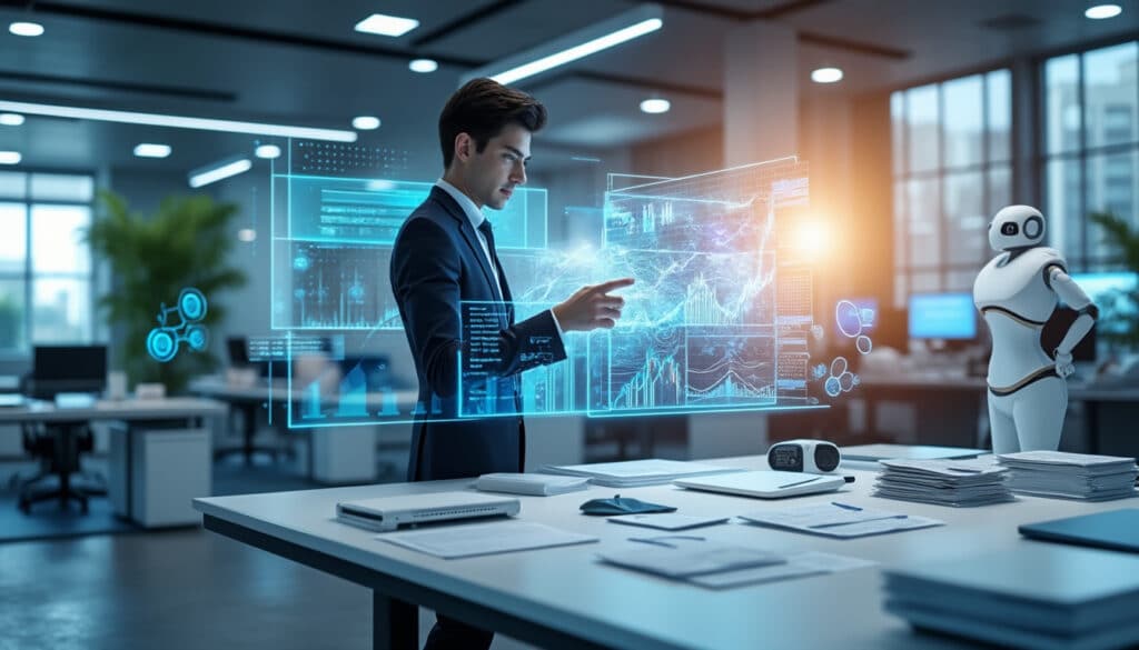 découvrez comment la digitalisation automatise les tâches administratives en entreprise, améliorant ainsi l'efficacité et réduisant les erreurs pour un meilleur management.