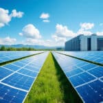 découvrez comment les panneaux solaires alimentent les centres de données, offrant une solution énergétique durable et écologique pour soutenir les infrastructures numériques modernes.