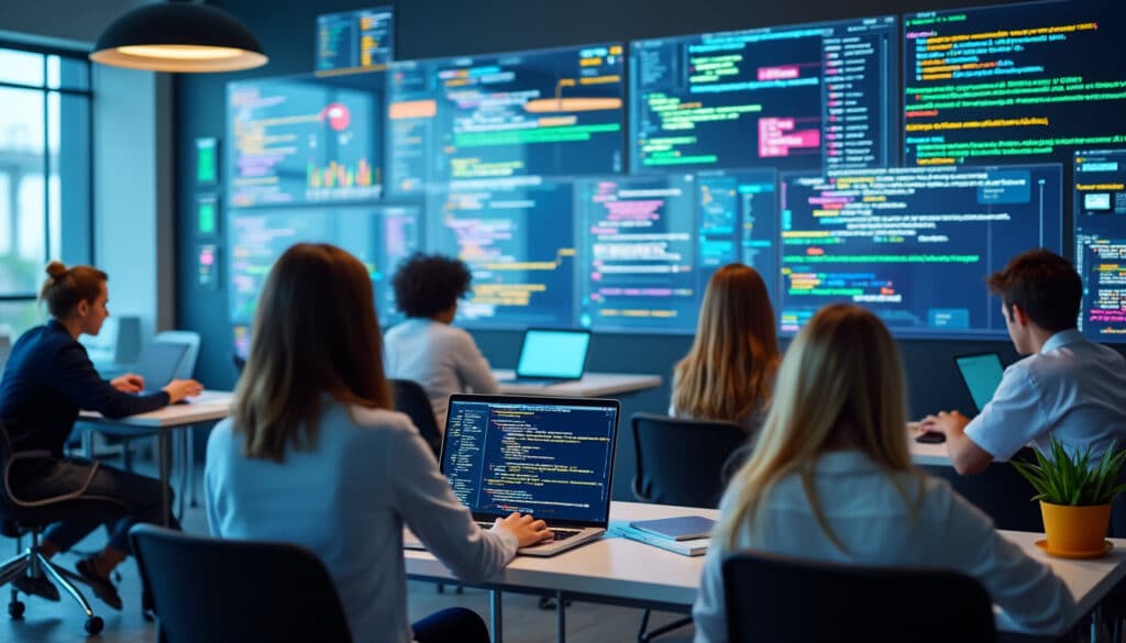 découvrez notre formation en codage et préparez-vous aux métiers du web en acquérant les compétences essentielles pour réussir dans le monde numérique.